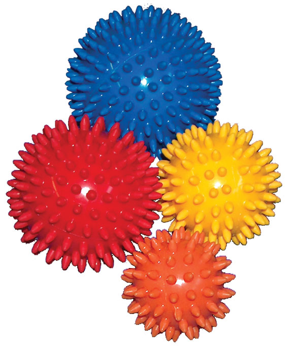 Igelball-6cm - orange -Standard