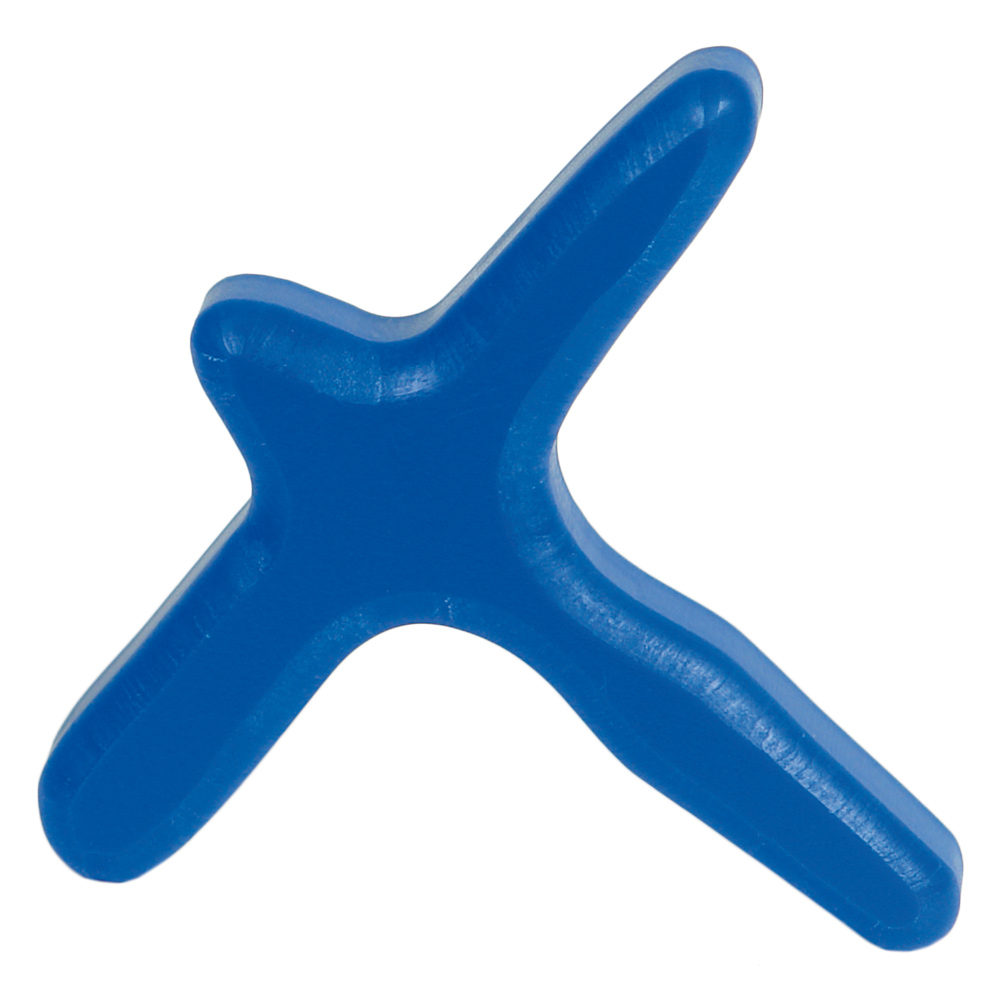 Massagekreuz blau