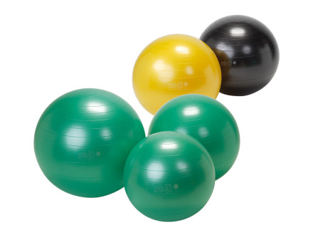 Gymnic Ball gelb, grün, schwarz
