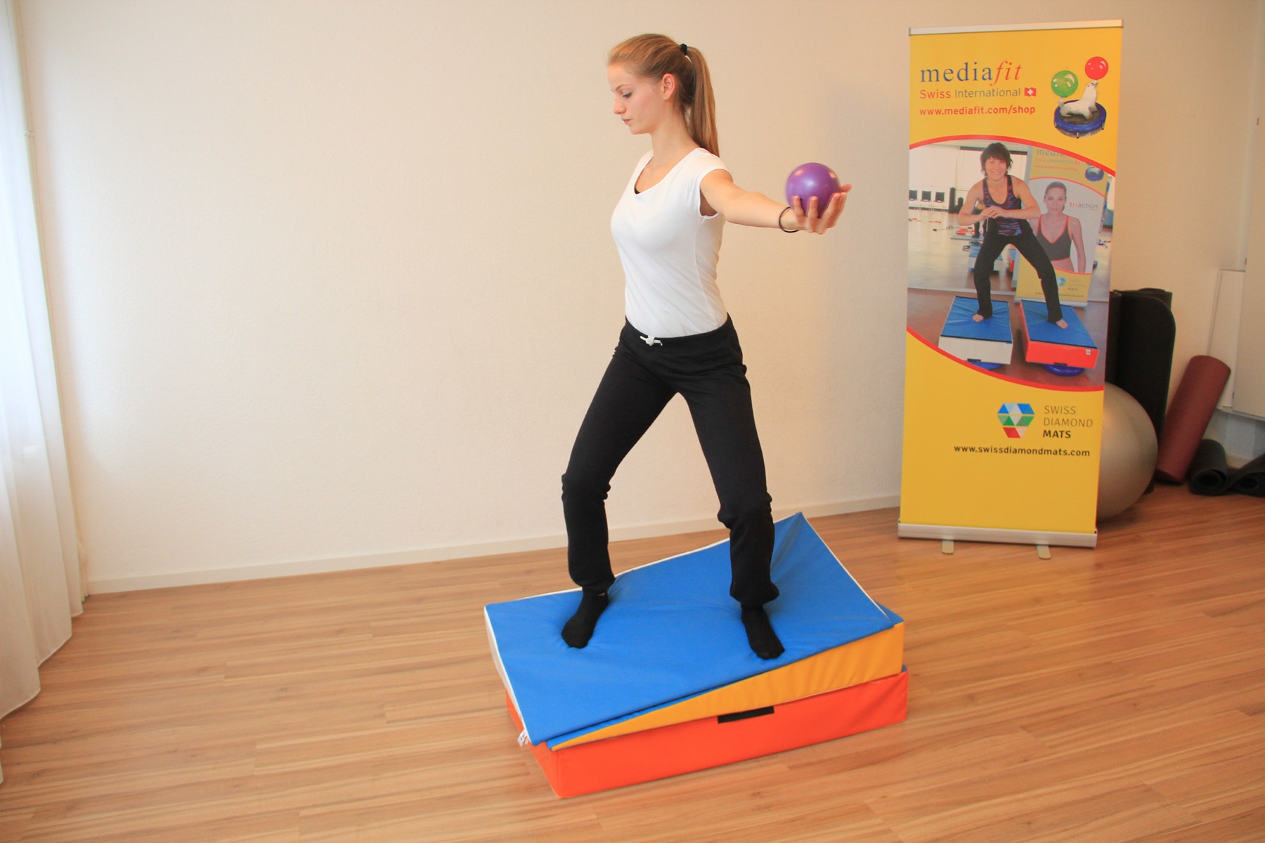 Gewichtsball Pilates